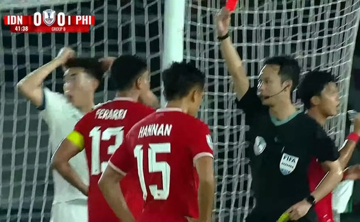 Ngôi sao số 1 ĐT Indonesia xin lỗi khi đội nhà bị loại, chia tay AFF Cup với nhiều thẻ đỏ nhất giải