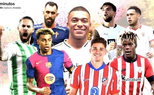 La Liga thuộc về Mbappe, Yamal và Alvarez