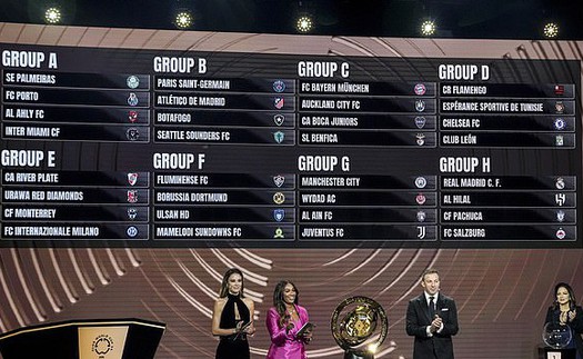 Bốc thăm FIFA Club World Cup 2025: Man City chạm trán gã khổng lồ châu Âu, Chelsea đối đầu người cũ