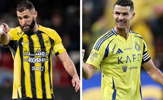 Lịch thi đấu bóng đá hôm nay 6/12: Trực tiếp Ronaldo đấu với Benzema ở Saudi Pro League