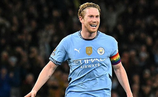 Man City đã chọn xong bến đỗ mới cho Kevin De Bruyne