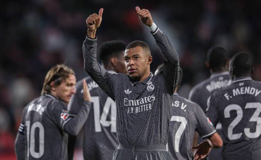 Mbappe lập công, Real Madrid tìm lại niềm vui ở La Liga