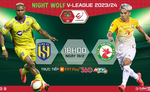 Nhận định bóng đá SLNA vs Bình Định (18h00 hôm nay), V-League vòng 9