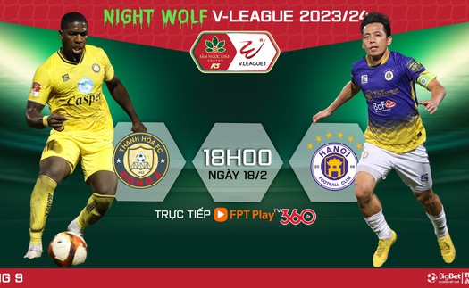 Nhận định bóng đá Thanh Hóa vs Hà Nội (18h00, 18/2), V-League vòng 9 