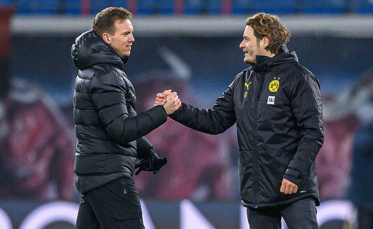 Nagelsmann và Arteta trong top 10 HLV trẻ hàng đầu thế giới hiện tại