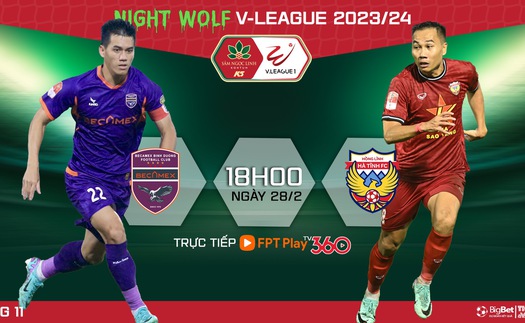 Nhận định bóng đá Bình Dương vs Hà Tĩnh (18h00 hôm nay), V-League vòng 11 