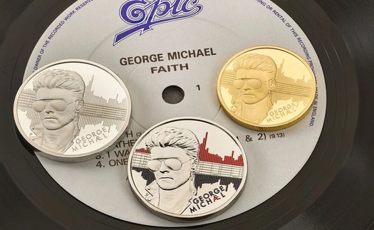 Anh phát hành đồng xu vinh danh biểu tượng âm nhạc George Michael