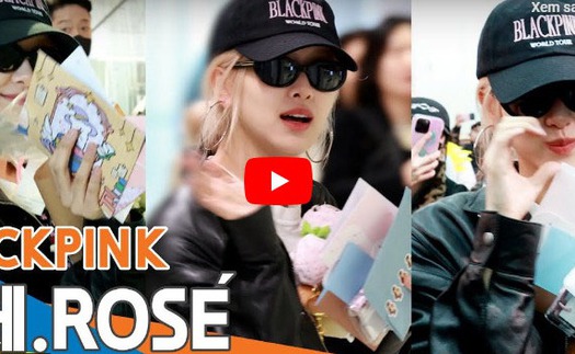 Rosé Blackpink tới Paris đầy phong cách trước Tuần lễ thời trang