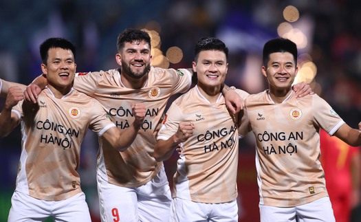 V-League 2023-2024: CAHN tạo áp lực lên ngôi đầu bảng của Nam Định