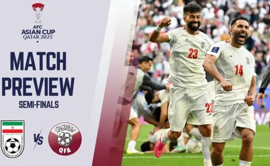 Nhận định bóng đá Iran vs Qatar, Asian Cup 2023 vòng bán kết (22h00, 7/2)