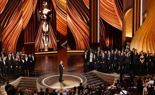 Oscar 2024: Tỷ suất người xem truyền hình cao nhất trong 4 năm