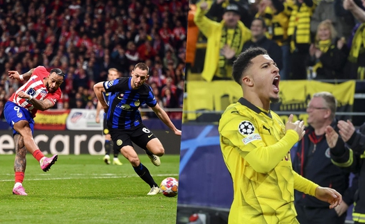 Kết quả Cúp C1: Atletico và Dortmund cùng đi tiếp nhờ người cũ của MU