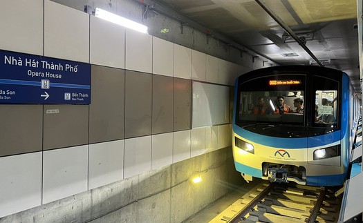 Lùi vận hành thương mại Metro số 1 Bến Thành - Suối Tiên