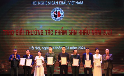 Trao giải thưởng cho các tác phẩm sân khấu xuất sắc năm 2023