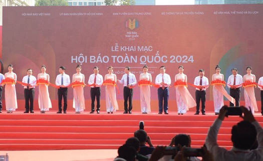 Khai mạc Hội Báo toàn quốc 2024