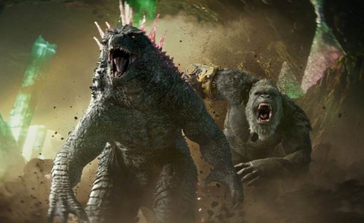 Màn kết hợp của 2 siêu quái vật trong 'Godzilla x Kong: Đế chế mới' có gì thú vị