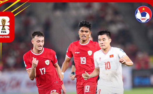 Kết quả bóng đá VL World Cup 2026 khu vực châu Á: Việt Nam thua Indonesia, Hàn Quốc thắng Thái Lan