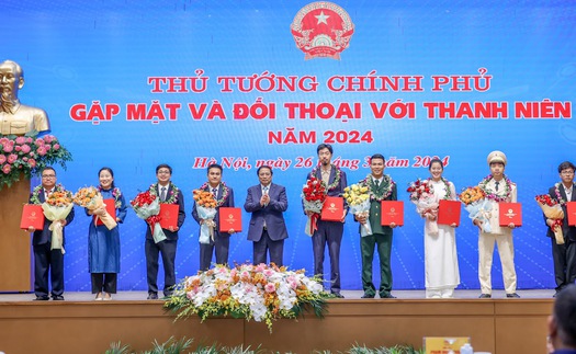 Thủ tướng Phạm Minh Chính đối thoại với thanh niên nhân kỷ niệm 93 năm Ngày thành lập Đoàn