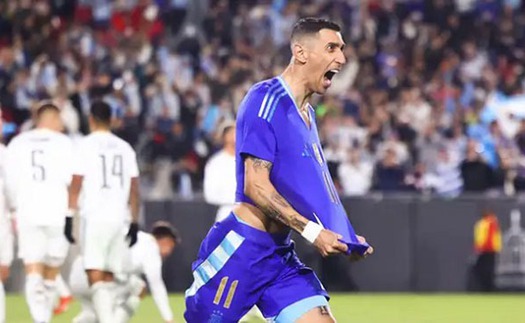 Không Messi, Di Maria tỏa sáng với siêu phẩm giúp Argentina ngược dòng ngoạn mục trước Costa Rica