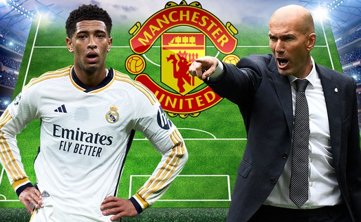 MU sẽ đá với đội hình nào nếu cả Zidane và Bellingham cùng cập bến vào mùa Hè?