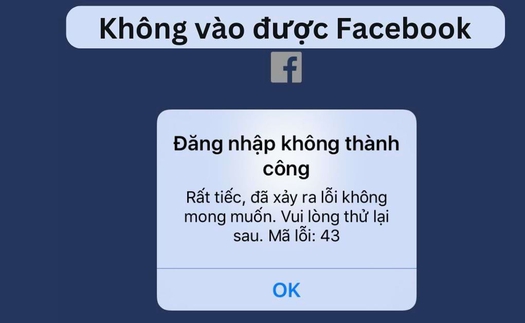 Facebook đang lỗi