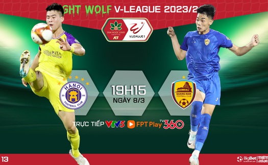 Nhận định bóng đá Hà Nội vs Quảng Nam (19h15 hôm nay), V-League vòng 13