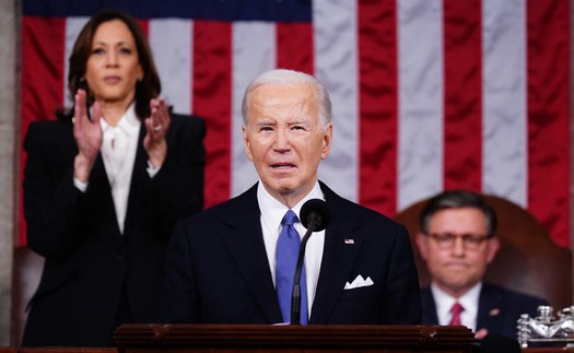 Tổng thống Mỹ Joe Biden đọc Thông điệp liên bang trước Quốc hội lưỡng viện