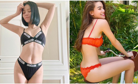 Hà Hồ, Lệ Quyên 'tham chiến' cuộc đua bikini đầu Hè cùng dàn mỹ nhân Việt