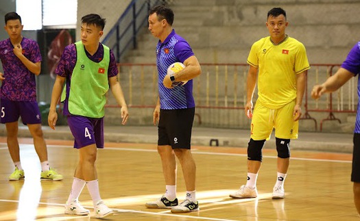 
Futsal Việt Nam sẵn sàng hiện thực hóa mục tiêu lần thứ 3 dự World Cup