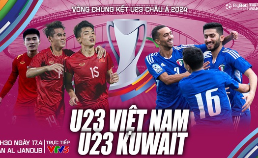 Nhận định U23 Việt Nam vs U23 Kuwait (22h30 hôm nay), VCK U23 châu Á 2024