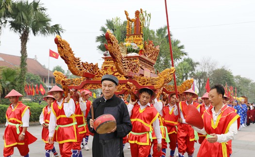 Giỗ Tổ Hùng Vương 2024: Rộn ràng Lễ rước kiệu về Đền Hùng