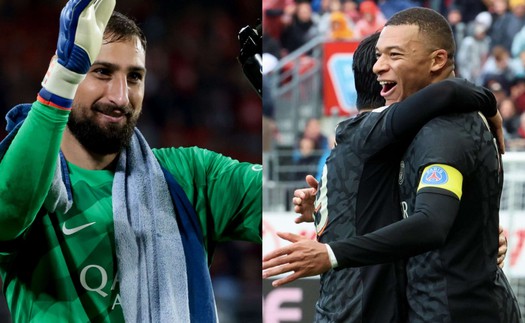 Thành bại của Paris Saint-Germain nằm cả ở Mbappe và Donnarumma