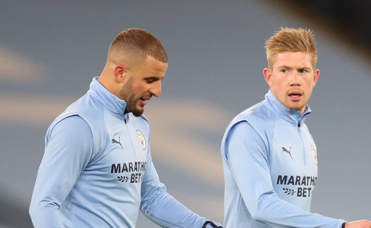 Walker - De Bruyne là tấm khiên và lưỡi kiếm của Man City