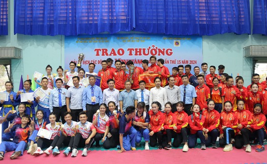 TP.HCM vô địch Vovinam toàn quốc