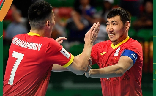 Đội tuyển futsal Kyrgyzstan: Vừa biến Nhật Bản thành cựu vô địch, từng toàn thắng trước Việt Nam