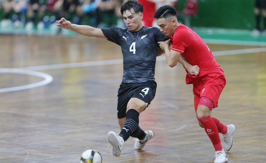 Đội tuyển futsal Việt Nam đấu kín với Malaysia