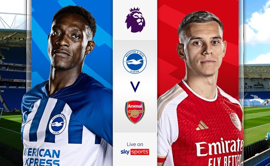 Link xem trực tiếp Brighton vs Arsenal trên K+Sport1 (23h30 hôm nay 6/4) 