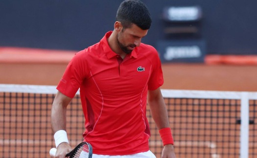 Djokovic bị loại sốc ở Rome Masters trước đối thủ gần như vô danh