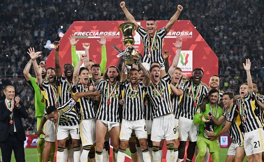 Juventus thắng nghẹt thở chung kết Coppa Italia, chính thức thoát cảnh 'trắng tay'