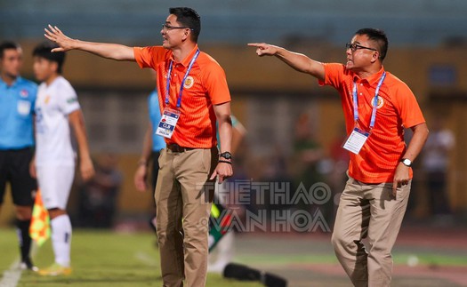 Lập kỷ lục thay HLV, mùa giải V-League 'sóng gió' của bóng đá Thủ đô