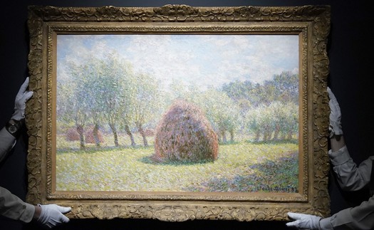 Tranh của danh họa Claude Monet được bán với giá 35 triệu USD