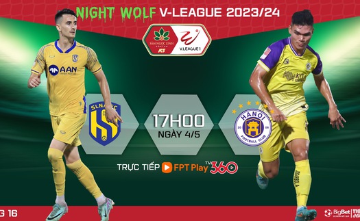 Nhận định bóng đá SLNA vs Hà Nội, V-League vòng 16 (17h00 hôm nay) 