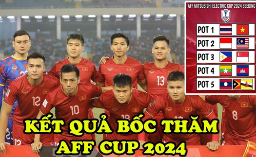 Kết quả bốc thăm AFF Cup 2024: Xác định đối thủ của ĐT Việt Nam