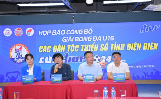 Giải bóng đá U15 các dân tộc thiểu số tỉnh Điện Biên - Cúp HIUP 2024: Sân chơi nhân văn dành cho trẻ em