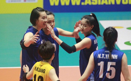 Kết quả bóng chuyền AVC Cup hôm nay: Việt Nam toàn thắng