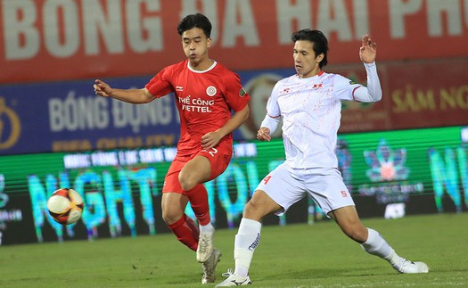 Link xem trực tiếp bóng đá Viettel vs Hải Phòng (19h15 hôm nay), V-League vòng 22