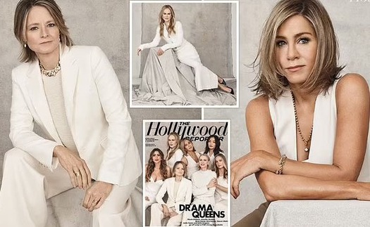 Lộng lẫy trên "The Hollywood Reporter", Jennifer Aniston, Nicole Kidman... là người đẹp không tuổi