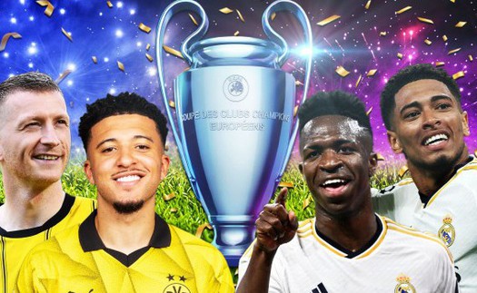 Chung kết cúp C1 Real Madrid vs Dortmund diễn ra khi nào, xem trực tiếp ở đâu?