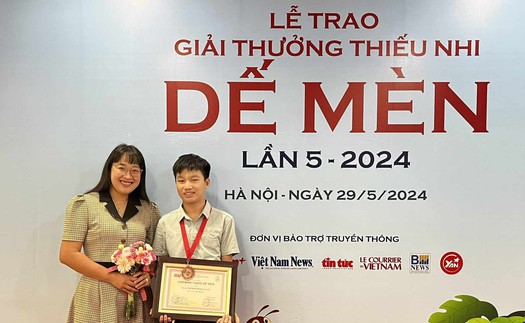 'Trong mỗi trẻ, luôn đong đầy phẩm chất để trở thành nhà văn'