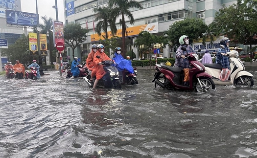 Thời tiết 31/5: Áp thấp nhiệt đới gây mưa lớn khu vực Bắc Bộ và Nam Bộ